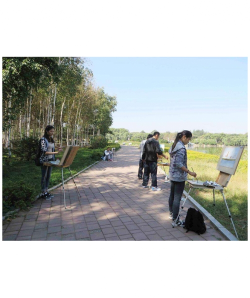 户外写生